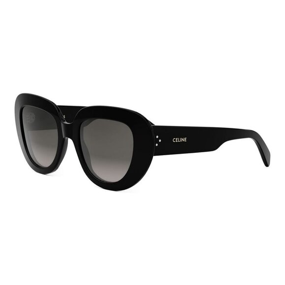 New CELINE 3 Dots Black Square CL40309I 01B Sunglasses Women - Picture 1 of 3